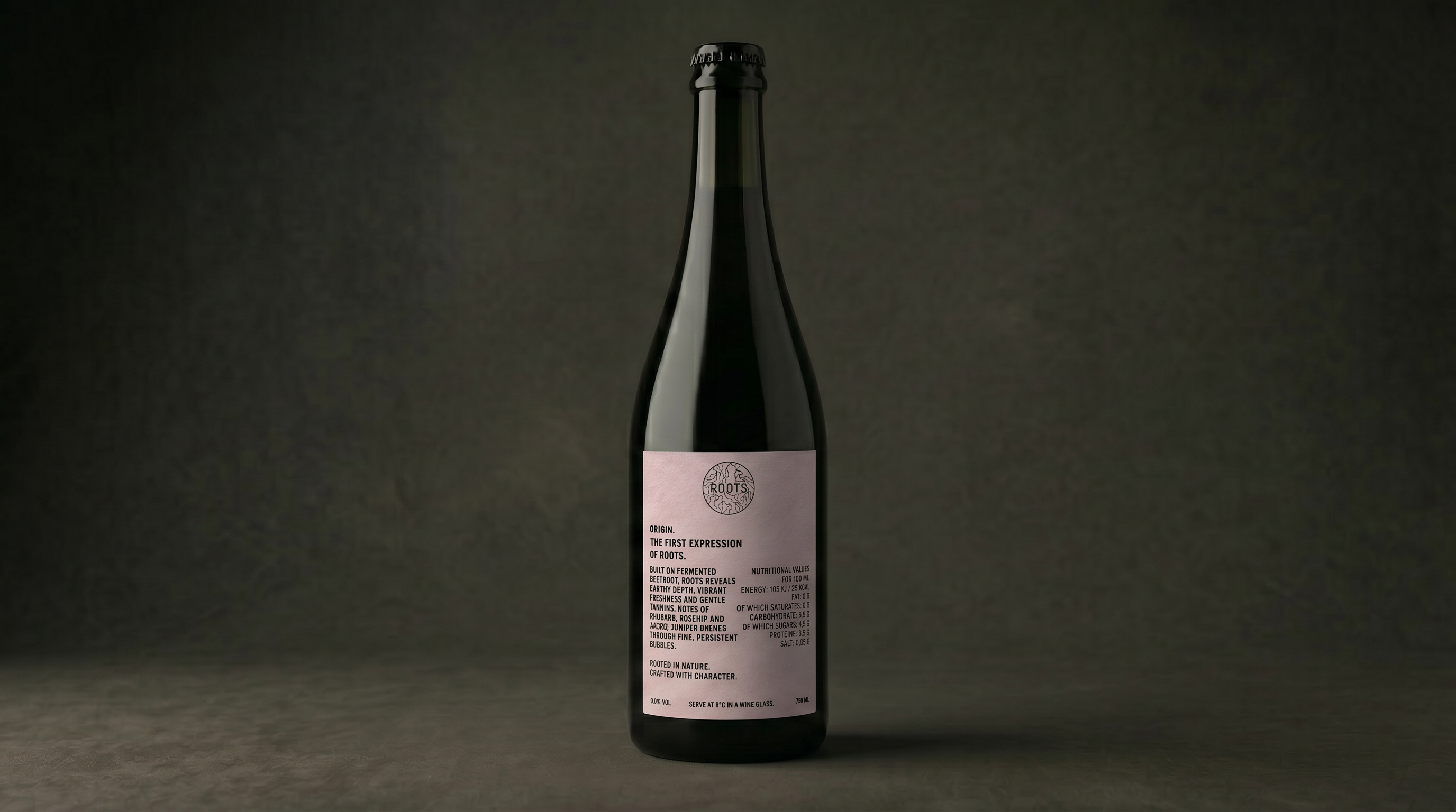 ROOTS ORIGIN — back label