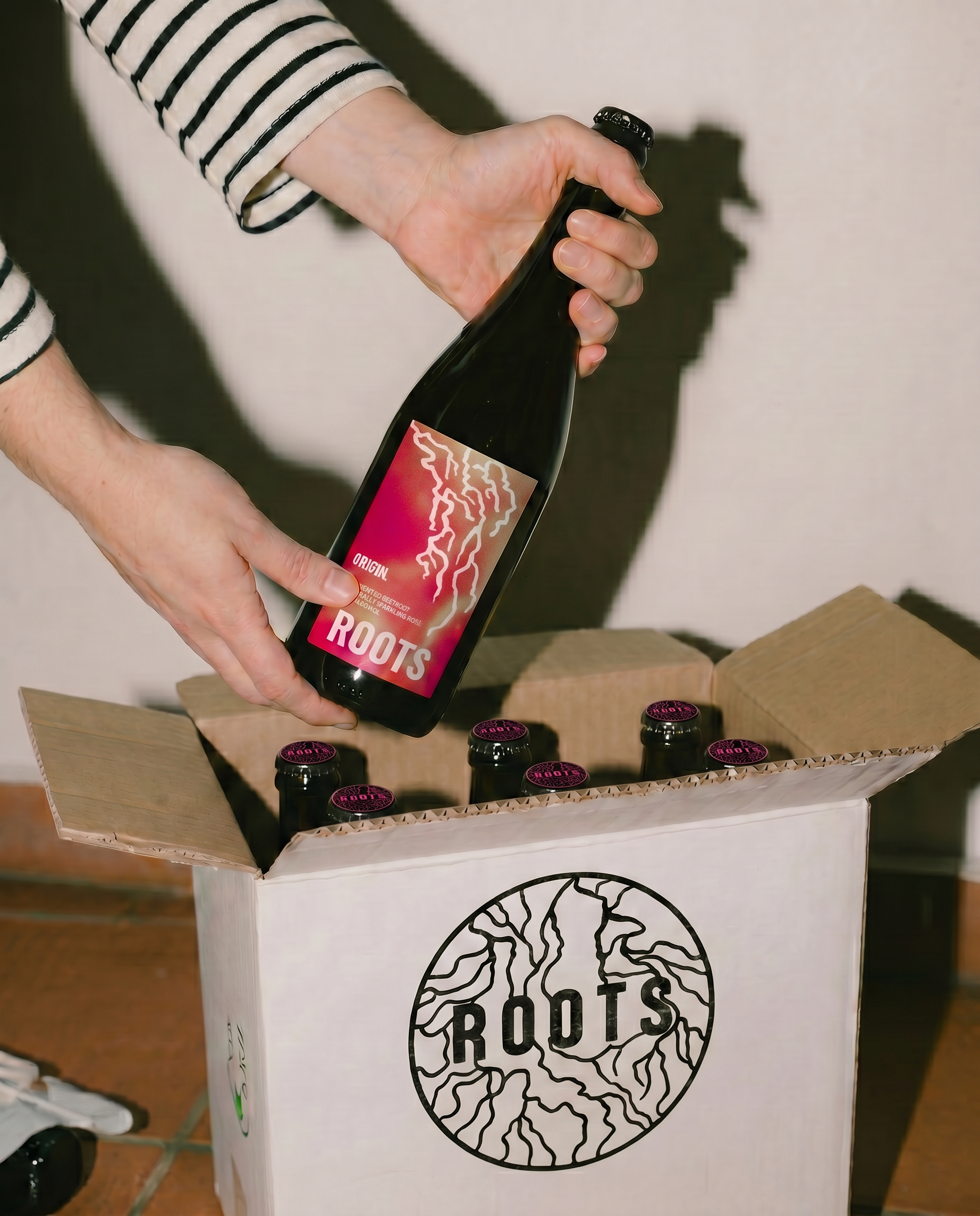 ROOTS Origin packaging